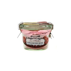 Milchbad im Weckglas - Englische Rose