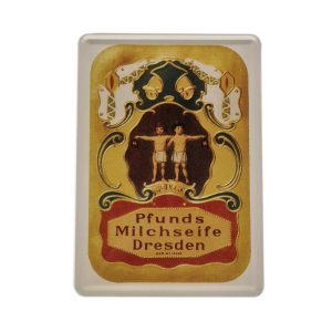 Blechpostkarte Pfunds Milchseife - Pfunds Molkerei