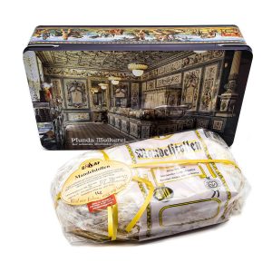 Original Dresdner Mandelstollen - 1kg in der Präsentdose