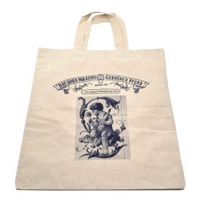 Pfunds Baumwolltragetasche - Junge mit Milchflasche