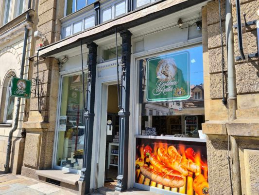 Pfunds Spezialitätenladen mit regionalen Produkten