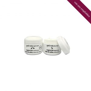 kompaktes Gesichtspflegeset mit Ziegenmilch